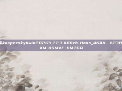 卡巴斯基kaspersky4win202121.22.7.466zh-Hans_46411--A23B5-44EXM-85MVF-KM2GQ